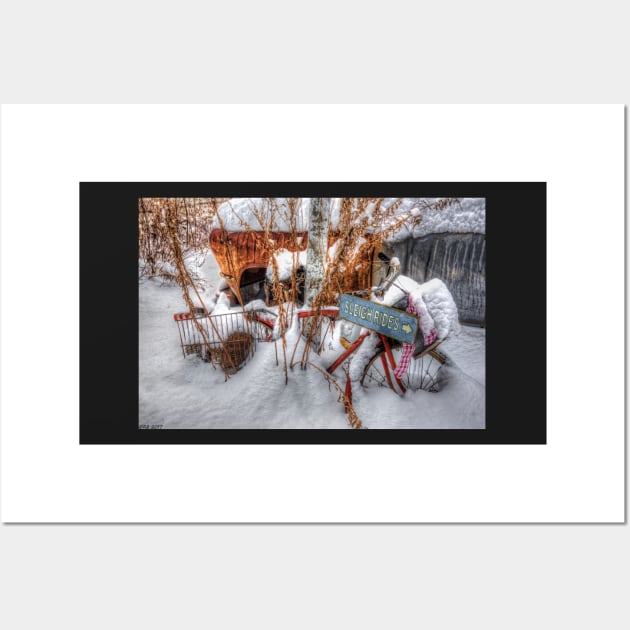 Sleigh Rides Wall Art by BeanME